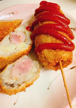 じゃがいもでアメリカンドッグ-レシピのメイン写真