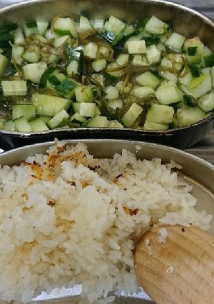 飯ごうで山形のだし-レシピのメイン写真