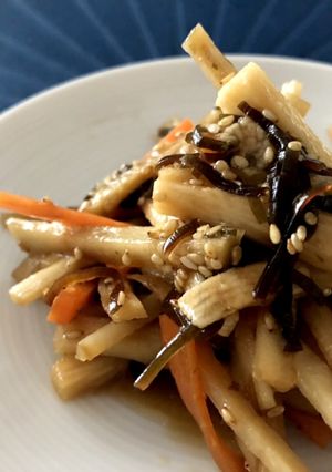 ご飯のお供♡根菜サラダ-レシピのメイン写真