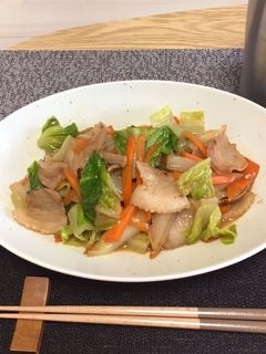 豚バラとお野菜の炒めもの-レシピのメイン写真