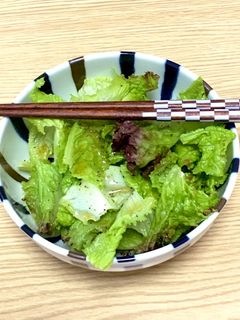 レタスサラダ-レシピのメイン写真