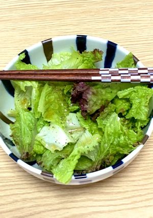 レタスサラダ-レシピのメイン写真
