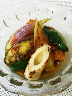 ピリ辛&さっぱり☆夏野菜の焼き浸し。-レシピのメイン写真