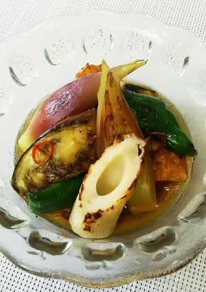ピリ辛&さっぱり☆夏野菜の焼き浸し。-レシピのメイン写真