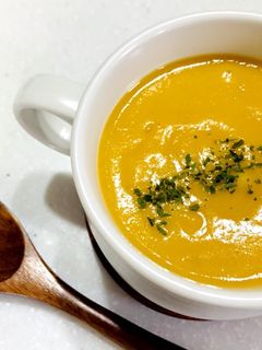 油なし♬人参とさつまいもの豆乳ポタージュ-レシピのメイン写真