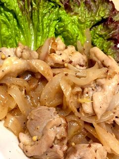 鳥もも肉の粒マスタード炒め-レシピのメイン写真