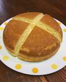 ぐりとぐら♡炊飯器でカステラケーキ