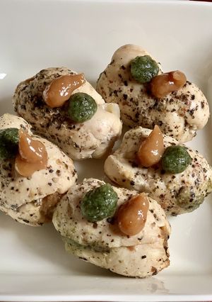 梅と大葉の鶏ササミロール-レシピのメイン写真
