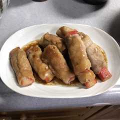 รูปของ 肉巻きカニかま