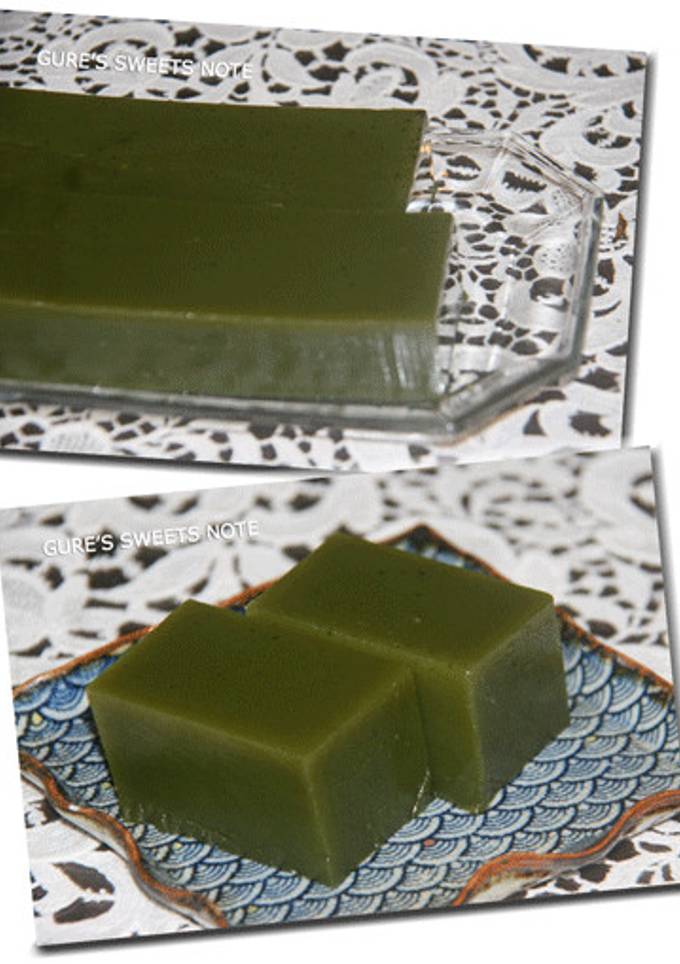 市販の白あんで作る☆抹茶羊羹 by gurecoco 【クックパッド】 簡単おいしいみんなのレシピが392万品
