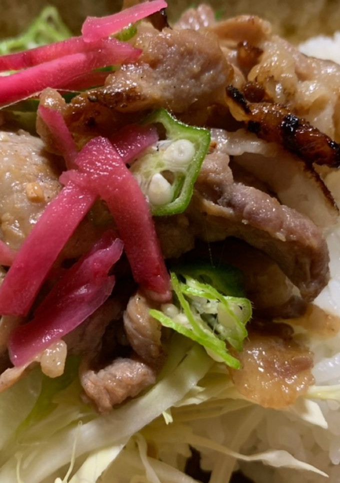 生姜たぷりの豚の肉たれ-レシピのメイン写真