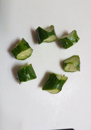 キッチンばさみで超簡単！ キュウリちぎり-レシピのメイン写真