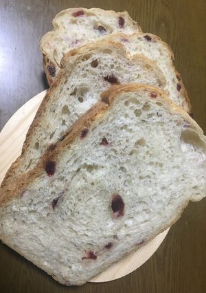 もちもちフワフワもち麦食パン♬-レシピのメイン写真