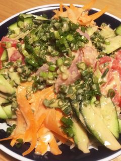 鯛と夏野菜の冷やし中華-レシピのメイン写真