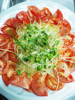 簡単♪玉ねぎとトマトのサラダ-レシピのメイン写真