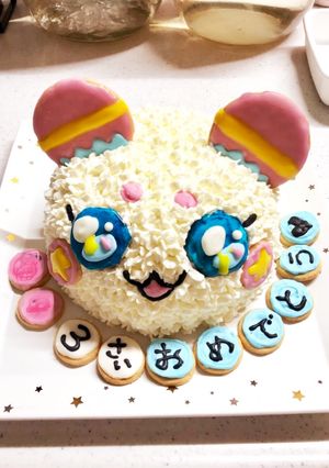 プリキュア フワ ケーキ 【覚え書き】-レシピのメイン写真