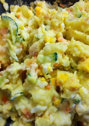 簡単美味・粉ふき芋からのポテトサラダ-レシピのメイン写真