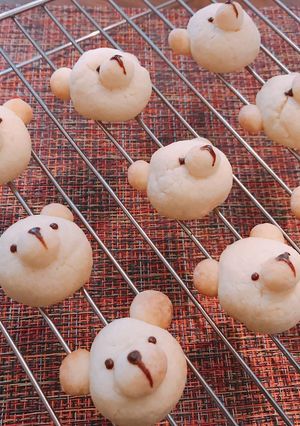 ラブリー☆ぷっくりくまちゃんクッキー-レシピのメイン写真