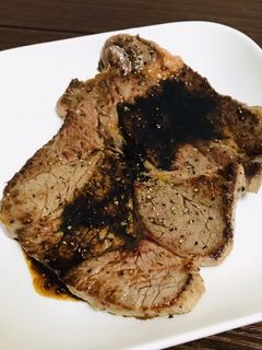 生存報告ステーキ-レシピのメイン写真
