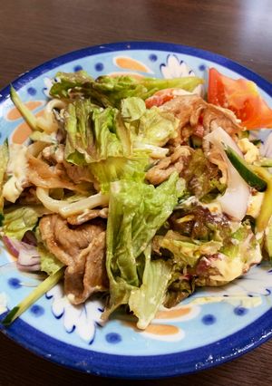 手抜き過ぎ簡単冷やしサラダうどん-レシピのメイン写真