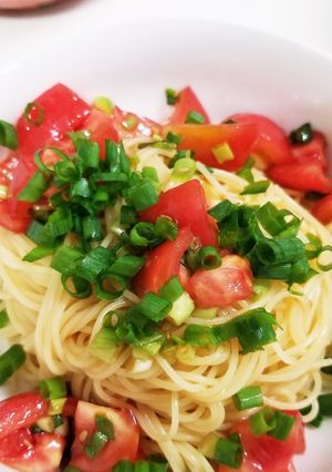 冷製パスタ-レシピのメイン写真