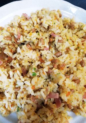 子供も大好きな納豆チャーハン-レシピのメイン写真