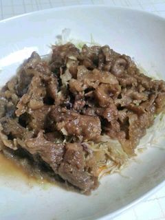 ☆簡単☆牛肉のしぐれ煮サラダ-レシピのメイン写真