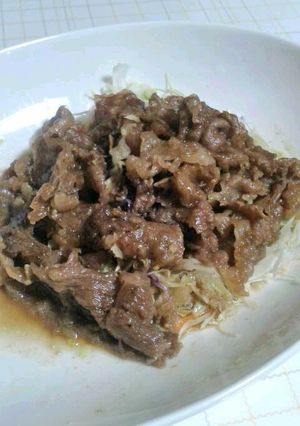 ☆簡単☆牛肉のしぐれ煮サラダ-レシピのメイン写真