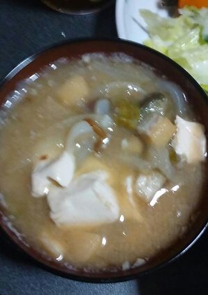 具沢山の味噌汁-レシピのメイン写真