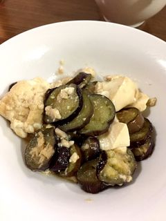 なすと豆腐の炒め物-レシピのメイン写真