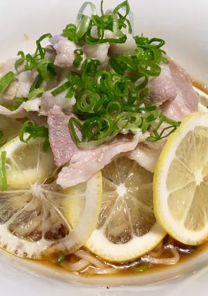 さっぱり冷し豚しゃぶレモンラーメン-レシピのメイン写真