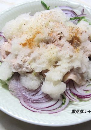 雪見豚シャブ-レシピのメイン写真