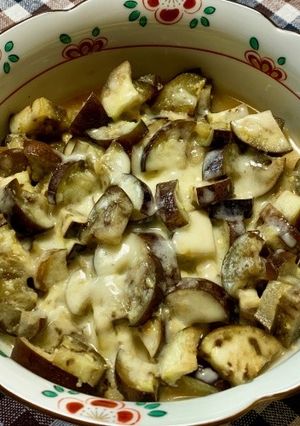 なすとチーズの味噌だれ-レシピのメイン写真