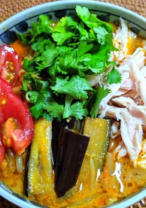 エスニック辛ラーメン-レシピのメイン写真