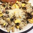 チャーハンに粉チーズかけてみて