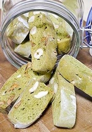 ホワイトチョコレートと抹茶のビスコッティ-レシピのメイン写真