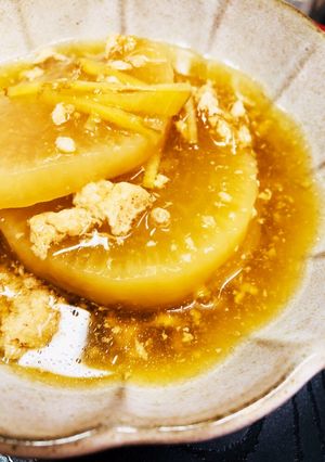 炊飯器で簡単☆大根の鶏そぼろあんかけ-レシピのメイン写真