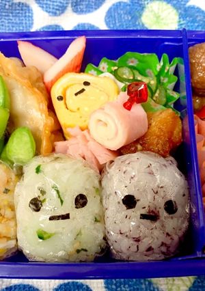 簡単キャラ弁★すみっコぐらし2-レシピのメイン写真