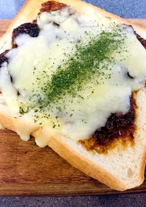 つくだ煮のりのチーズパン!ツマミに!-レシピのメイン写真