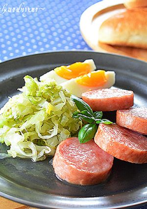バルスパイスでキャベツのザワークラウト風-レシピのメイン写真