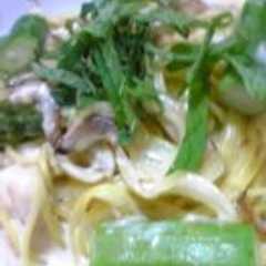 簡単！クリームパスタ！-レシピのメイン写真