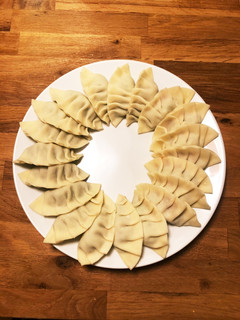 簡単ヘルシー!梅しそ鶏餃子-レシピのメイン写真