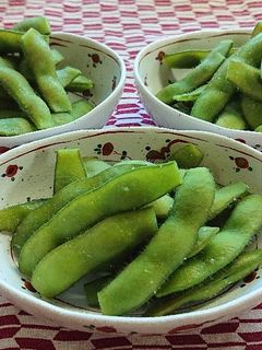 塩加減がいい感じの♡茹で枝豆-レシピのメイン写真