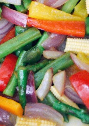 カラフル野菜のカレーソース和え-レシピのメイン写真