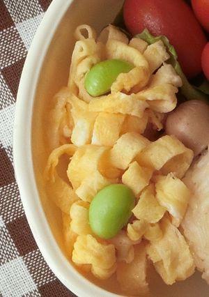 薄焼き卵のお花-レシピのメイン写真