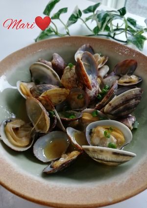 あさりの酒蒸し〜ガーリック醤油バター味〜-レシピのメイン写真