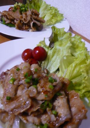 たまダレ♪で食べる豚炒め-レシピのメイン写真