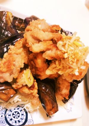 豚肉とナスの油淋鶏ソース-レシピのメイン写真