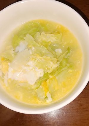 優しい味 キャベツの卵とじ-レシピのメイン写真