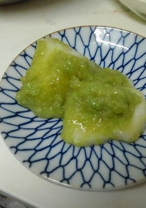 自宅で簡単ずんだ餅様くるみ餅（堺名物）　-レシピのメイン写真